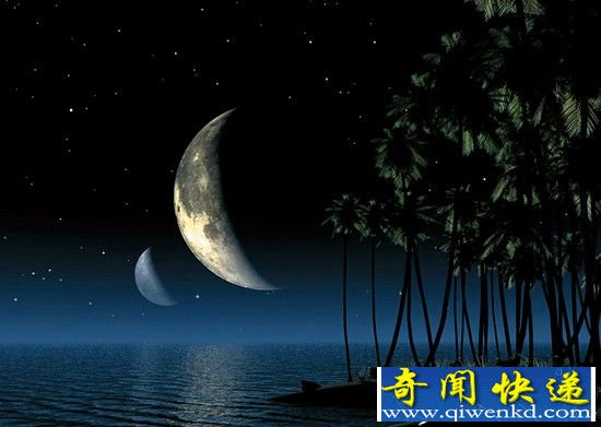 地球曾有两个月亮 两月相撞一个灭亡