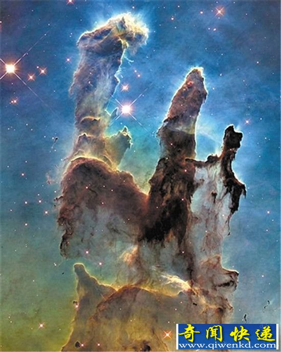 宇宙绝美照片公布震撼人心 天空有朵星系玫瑰