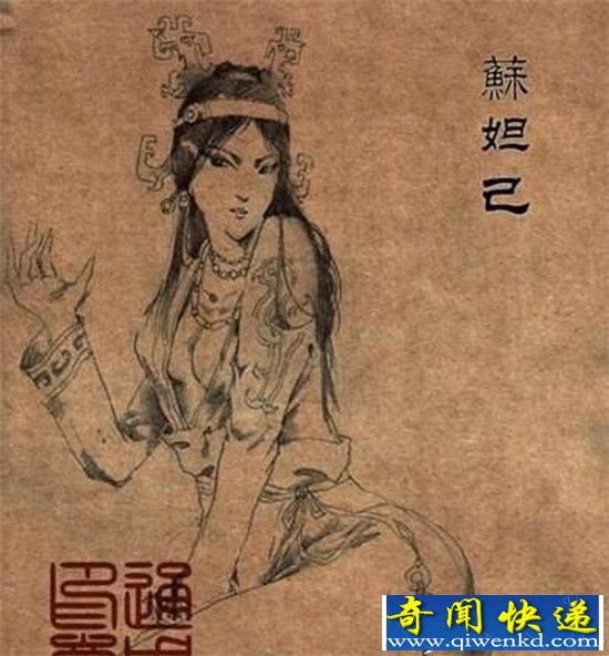 妲己古尸容貌复原图 中国四大美女就长这样?太吓人了!