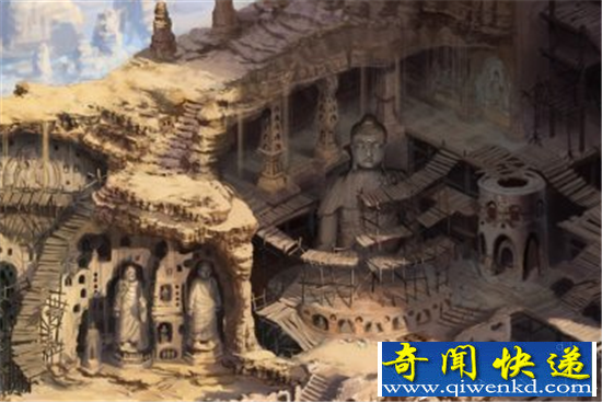 秦始皇陵惊现巨型青铜人像 或是雕刻外星人