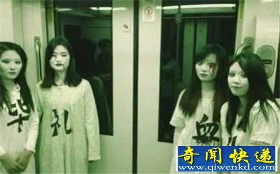 上海地铁女僵尸事件被全民目击 乘客看后眼神呆滞被吓傻
