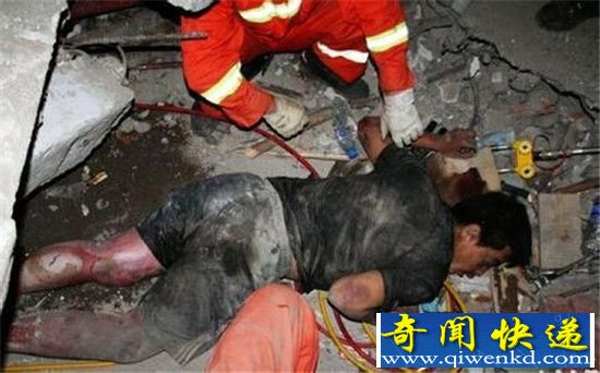汶川地震灵异事件大揭秘 巨石压身蓝色怪脸浮现
