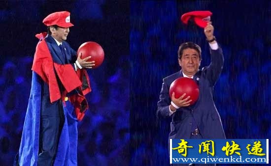 安倍cos马里奥 日本网友:核污染水管蹦出来