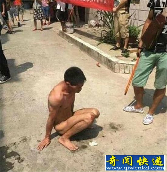 变态男子与狗发生性关系 被爱狗人士裸体示众