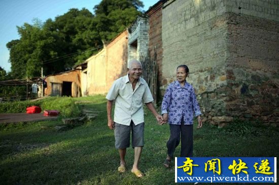 广西百岁夫妻携手共度96年 平凡岁月现真情