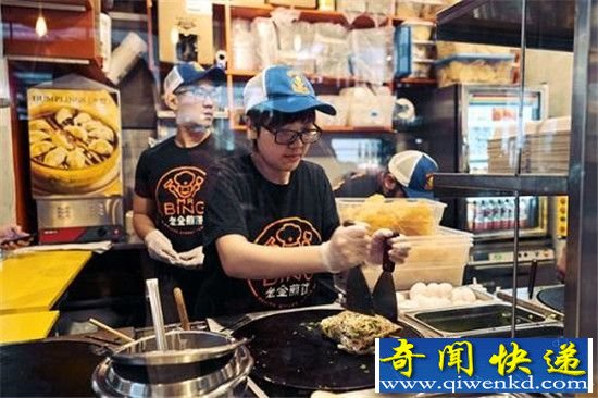 煎饼成纽约爆款 一天卖几百个外国人都在想些什么?