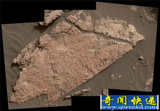 火星上真有水? NASA发现火星有水新证据