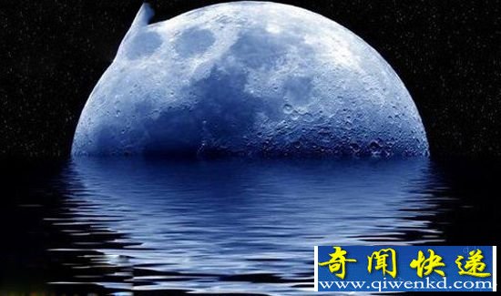 月球上也有水?来自45亿年前小行星撞月球