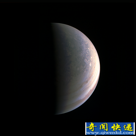 朱诺号眼中的木星南半球 朱诺号与木星第三情缘