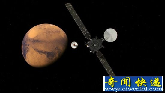 欧俄火星探测器今日登陆火星 寻找火星生命!