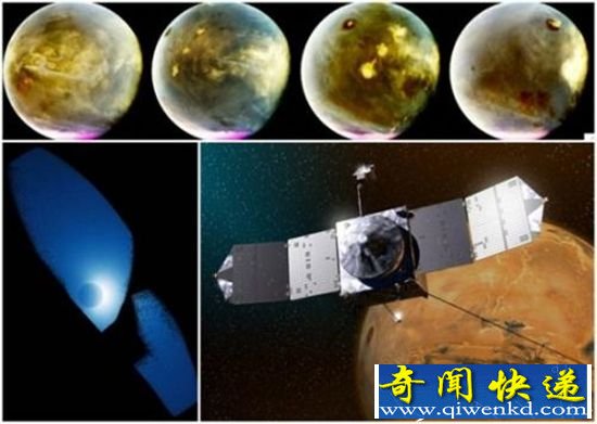 NASA无人宇宙飞船摄奇景 火星竟然这么美!