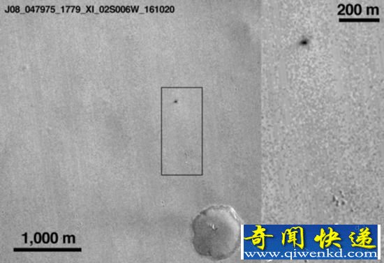 欧俄火星登陆器坠毁 NASA卫星拍到疑似失事地点