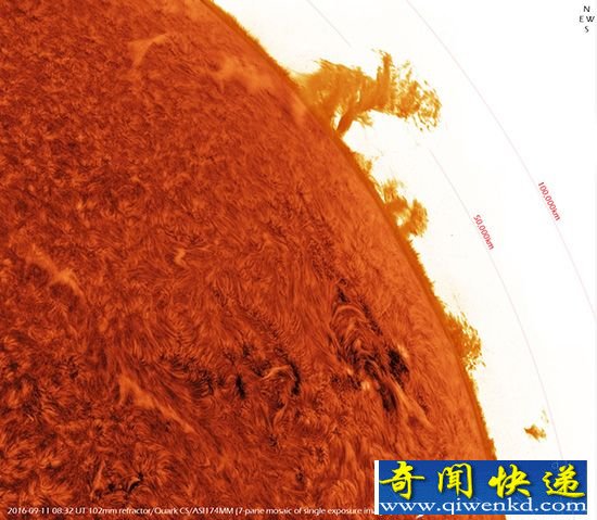 太阳表面是何样貌? 五万公里依然火眼如炬