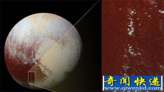 NASA在冥王星发现雪山 新视野号数据曝光