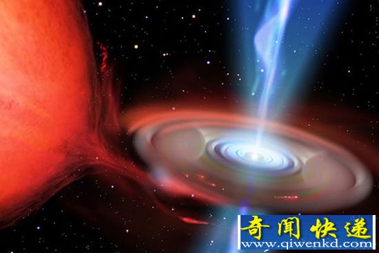 黑洞里面是什么?黑洞爆炸喷射能量束宛如地狱