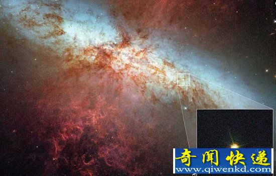 千万光年以外恒星死亡 科学家新观察发现发现