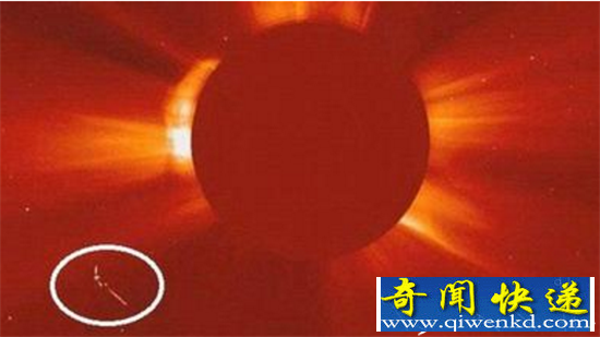 成千上万UFO盯上太阳 完整编队跨越时空而来