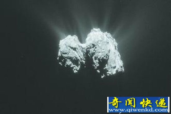 罗塞塔探测器意外拍到惊人一幕! 彗星表面爆发?