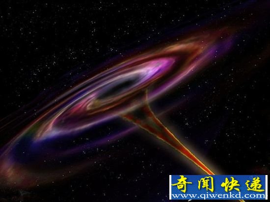 黑洞中的虫洞的存在 帮助物质顺利逃脱