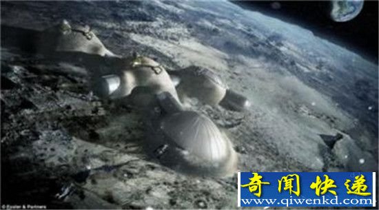 月球发现外星飞船残骸图 地球曾被毁灭!