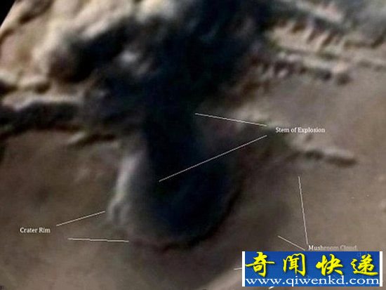 火星曾经存在过文明? 远古失去遗留核爆炸痕迹