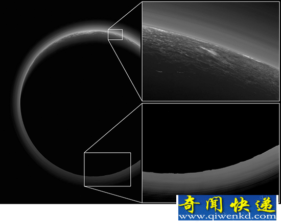 NASA爆出冥王星神秘图像 模糊区域内到底为何