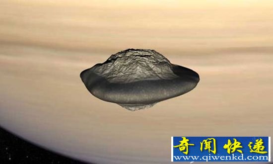 土星卫星形状好似飞碟 是否为外星人到访