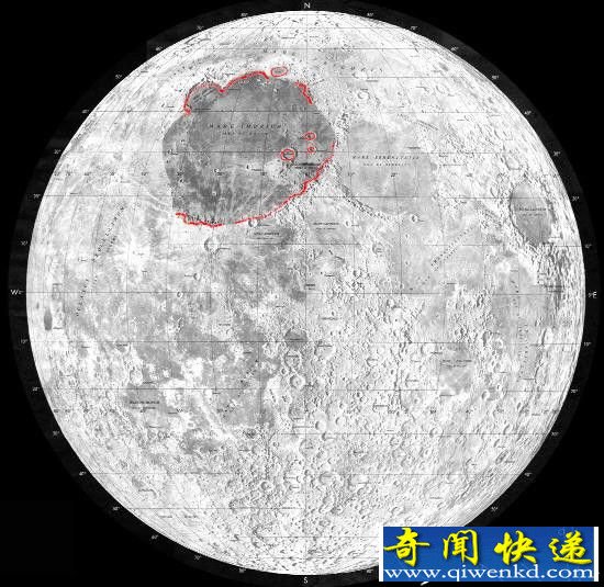 38亿年前的天月大碰撞 嫦娥三号落月地点雨海