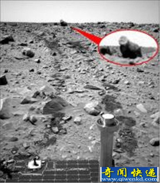 火星上发现大猩猩 竟是外星人抛出的诱饵