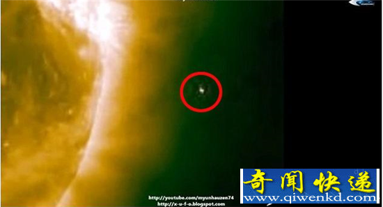 天文学家发现外星人踪迹 神秘飞船穿梭太阳周围