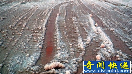 零下10度的中国“死海” 景色太壮观了!