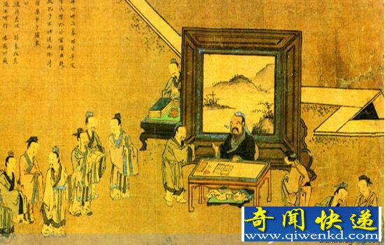 海昏侯墓出土孔子衣镜 考古专家称有新发现