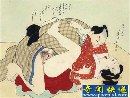 日本春宫图和中国比较尺度惊人 不堪入目!