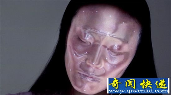 日本艺术家实现人脸投影技术 让你瞬间易容