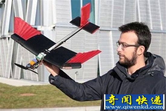 瑞士研究人员打造出一架具有“羽毛”的无人机