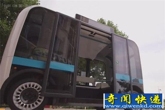 韩国无人驾驶电动公交车 将于2月首推!