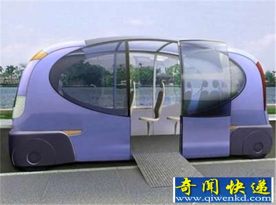 韩国无人驾驶电动公交车 将于2月首推!