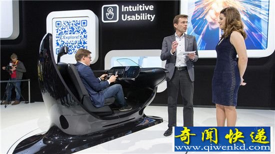 大众发布数字智能概念车舱 并配3D仪表显示屏