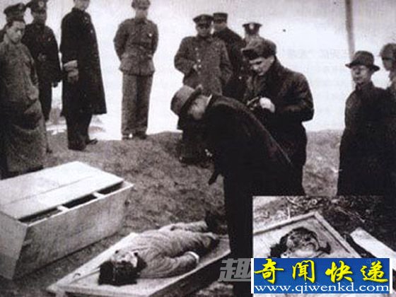 国民党检查尸体