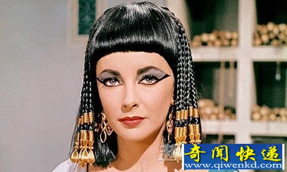 电影中伊丽莎白·泰勒演绎的艳后