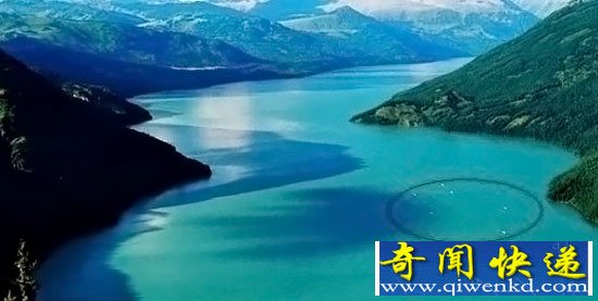 喀纳斯湖怪再现