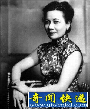 宋美龄十分爱美丽