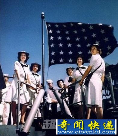 二战中美国海军女兵