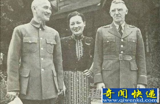 蒋介石、宋美龄与史迪威