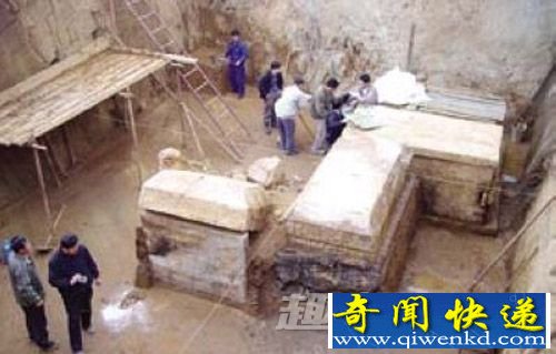 金陵遗址发掘现场