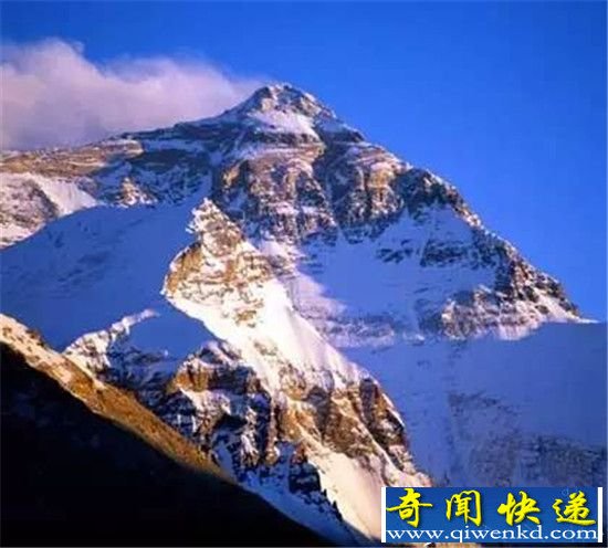 地球神秘现象:珠穆朗玛峰正在侧移