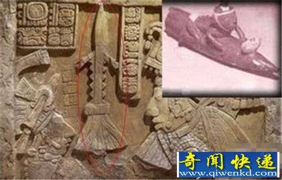 玛雅人进入地心世界?遗迹发现火箭设计图