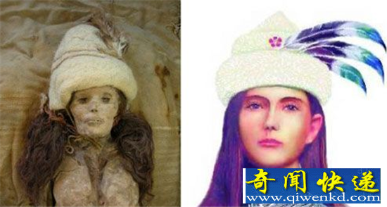 七大千年女尸复原照 汉代美女惊艳世界