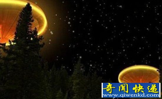 外星人UFO停留机场 神秘信号干扰飞机降落