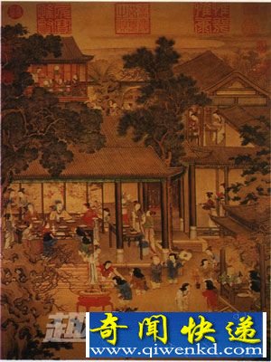 皇帝 赐福 新年 清朝